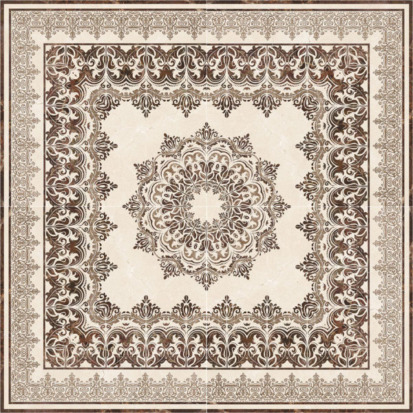 Click ceramica Roseton Venecia 4 45x45 декор 