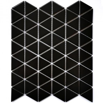Bonaparte Reno Black matt мозаика из керамогранита 252x291